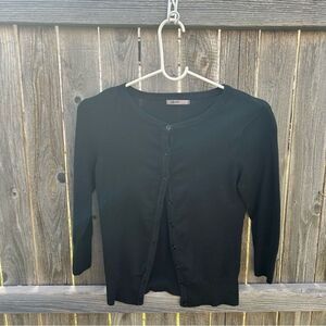 MAK Classic Black Women's Cardigan size small